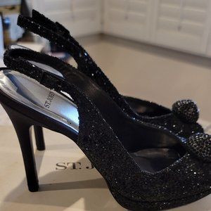 St. John Slingback Evening Heels